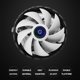 thumbnail image 5 of Radiador silencioso de luz RGB de 3 pines y 1800 RPM para Intel LGA AMD 1150 Ventilador silencioso, 5 of 9