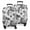Pioneer Flower Floral-2, variant on Pioneer Flower Floral Print Pattern Luggage Cover Fashion Suitcase Cover Baggage Covers Fit 25-28 Inch Luggage (Go Travel)