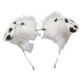 thumbnail image 2 of TISHITA Floppy Dog Ears Headband Cute Lightweight Comfortable Wear Cosplay Accessory Style D, 2 of 8