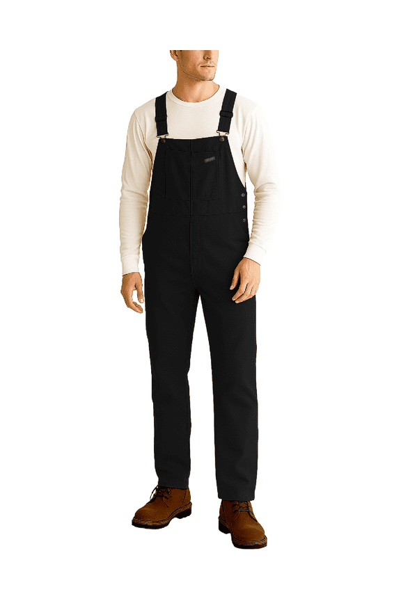 Mens Overalls - Insulated Bib Overalls for Men Duck Canvas Mens Jumpsuit Bibs