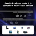 thumbnail image 4 of Moniteur Portable pour Ordinateur Portable, Rallonge d'Écran 10,5 Pouces 1920x1280P Moniteur de Voyage IPS 3:2, 500 Nits, 2000:1, avec Support Réglable à 45 Pouces,, 4 of 9