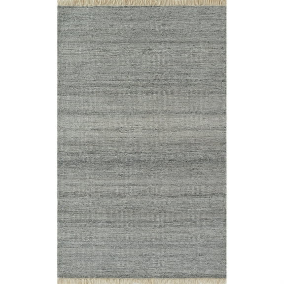 Momeni Cove Recycled P.E.T Area Rug, Silver, 9' X 12'