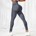 thumbnail image 2 of felwors Seamless Workout Lifting Leggings - Booty Scrunch Gym Leggings for Women (Dark Gray, M), 2 of 9