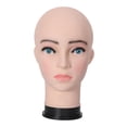 thumbnail image 4 of Zentra Female Mannequin Head Manikin Head Wig Display Display Model for Cap Hats Makeup white, 4 of 10