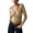 Khaki, variant on Crop Tops for Women Deep V Neck Long Sleeve Shirts with Thumb Hole Front Wrap Sexy Y2k Shirt Lightweight Slim Fit Yoga Pilates Tees Workout Athletic Tunic Top 2026 Summer Fall Outfits(Khaki,S)