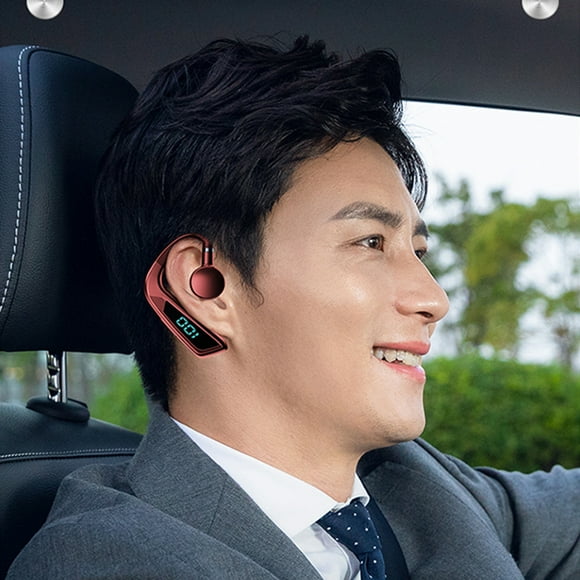 Auriculares de conducción Bluetooth Auriculares de oído abierto Auriculares inalámbricos deportivos Bluetooth 5.2 con micrófono incorporado, auriculares para el sudor Auriculares Bluetooth