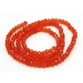 thumbnail image 5 of U8MO 300Pcs Faceted Rondelle Bead Crystal Glass Beads 2X3mm Color for Choice-Black, 5 of 9