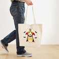thumbnail image 4 of CafePress - Count Corgi Vampire Tote Bag - Unisex Canvas Tote Bag, Beige, 1-Piece, 4 of 7