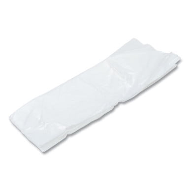 MT Products Disposable White Heavy Weight Plastic/Poly Apron 46 inches x 28  inches - 2 Mil - For Cooking and Arts n' Crafts