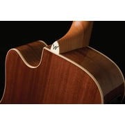 Washburn Harvest Dreadnought Cutaway Acoustic Guitar - Natural Gloss - D7SCE