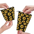 thumbnail image 3 of Bingfone Sunflower (2) Print Telescopic Pencil Bag Pen Holder Pop Up Stationery Case, Stand-up Retractable Transformer Bag Standing Organizer, 3 of 6