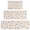 Brown Boho Eye, variant on Blue Ethnic Paisley Pattern Kitchen Rugs Sets Of 3,Kitchen Runner Rugs Non Skid Washable,Decorative Kitchen Floor Mats for Kitchen,Sink,Laundry,17"x30" 17"x47" 17"x59"