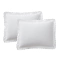 thumbnail image 5 of VCNY Home Scallop 3-Piece White Solid Comforter Set, Full/Queen, Adult, Unisex, 5 of 5