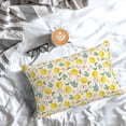 thumbnail image 5 of Pofeuu Flowers and Butterflies Print Polyester Microfiber Plush Pillowcases, Super Soft and Cozy Pillow Case Covers with Envelop Closure（Pillow core not included）-20"x30", 5 of 6