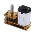 thumbnail image 1 of 1pc Metal DC 6V 100RPM Micro Electric Geared Motor Speed Reduction Geared Box, 1 of 2