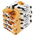 thumbnail image 2 of SKYSONIC Halloween Pattern Washcloths, 2 PCS 12 X 12 Inches Cotton Wash Cloths, Highly Absorbent and Soft Face Towels for Bathroom,Gym,Hotel and Spa, 2 of 7