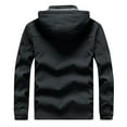 thumbnail image 3 of Fesfesfes Men's Waterproof Jacket Dirt-proof Wind-proof Outerwear Tear-resistant Zipper Casual Warm Jacket On Sale, 3 of 8
