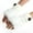 White, variant on beishanbush Gloves Mittens Women Girl Warm Winter Rabbit Plush Wrist Fingerless Gloves Mittens Grey