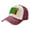 Dark Red, variant on Flag Of Zambia Distressed Baseball Cap Dad Hats for Men Women Vintage Trucker Hat Low Profile Ball Caps