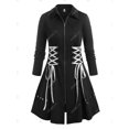 thumbnail image 2 of Abrigo con Falda en Talla Extra y Zipper Rosegal Gabardinas de talla grande, 2 of 5