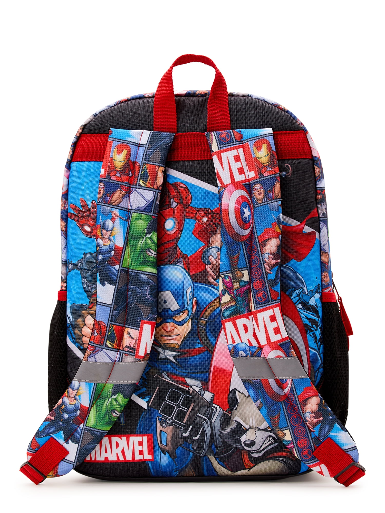 Marvel Universe Kids 17" Laptop Backpack and Lunch Tote Set, 4-Piece
