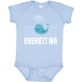 thumbnail image 3 of Inktastic Everett Washington Whale Watching Boys or Girls Baby Bodysuit, 3 of 5