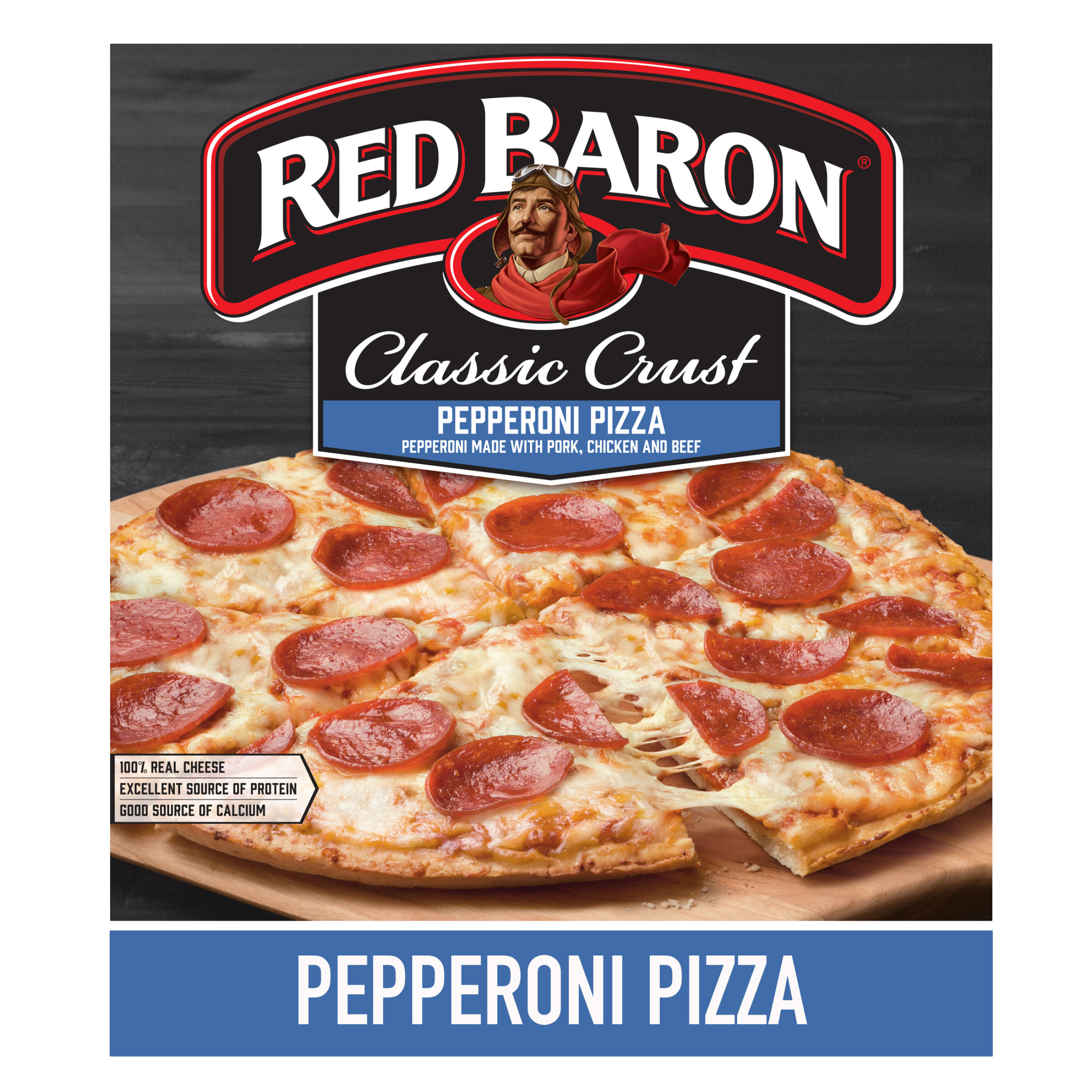 Red Baron Frozen Pizza Classic Crust Pepperoni, 20.61 oz - image 3 of 14