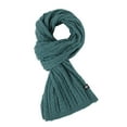 thumbnail image 1 of Jsaierl Womens Winter Thick Cable Knit Wraps Chunky Long Warm Shawls Scarf Solid Color Soft Cold Weather Scarves, 1 of 3
