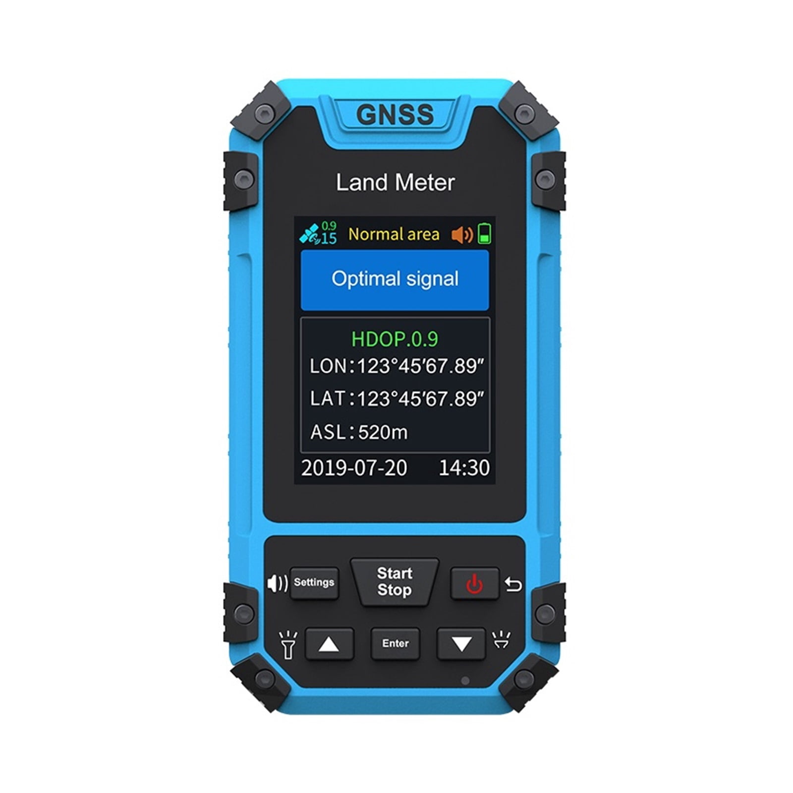 Sonew Mini GPS Land Area Meter - Handheld Survey Instrument For Farm & Forest