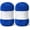 2 Sapphire Blue, variant on 2 Pack Fluffy Velvet Yarn for Crocheting,Chunky Chenille Blanket Yarn for Crochet,Soft Fuzzy Puzzle Yarn for Knitting,(100g/3.53oz Each) Bulky Thick Amigurumi Crochet Yarns