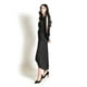 thumbnail image 3 of Vestido de brillos con abertura en la manga Roman Fashion /Juvenil, 32456 (Negro) negro ECH, 3 of 7