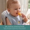 thumbnail image 2 of Silicone Baby Fruit Feeders with Freezer Tray, Tan, 2-Count, 2 of 6