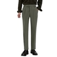 thumbnail image 1 of Men's Solid Colour Loose Straight Draped Casual Style Trousers Spring Summer Suit Trousers, 1 of 6