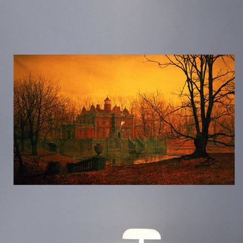 Wallhogs Grimshaw The Haunted House (19th) Wall Mural