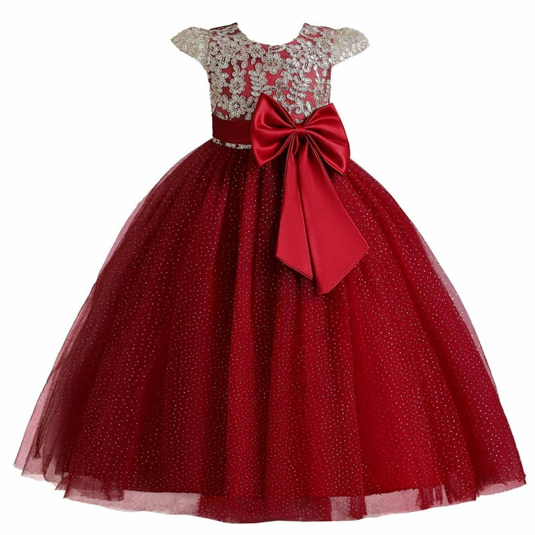 Attractive OrganzaFlower Girl Dresses With Bowknot Attractive OrganzaFlower Girl Dresses With Bowknot