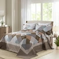 thumbnail image 3 of Juego de cama HoneiLife California King de 305 x 305 cm, edredón de 3 unidades, 3 of 9