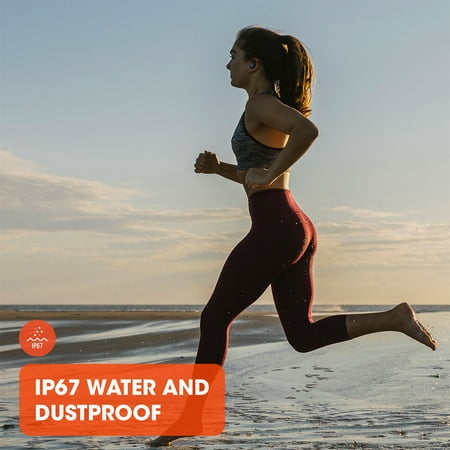 JBL - Endurance Race Waterproof True Wireless Sport Earbud Headphones - Black