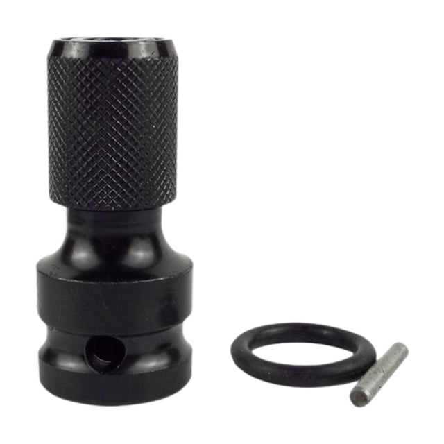 Adaptador de mandril para taladro de impacto, convertidor de dado de trinquete de 1/2 pulgada a pulgada para herramientas eléctricas, adaptador