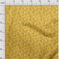 thumbnail image 2 of oneOone Cotton Flex Yellow Fabric Florals Quilting Supplies Print Sewing Fabric By The Yard 40 Inch Wide-P5A, 2 of 4