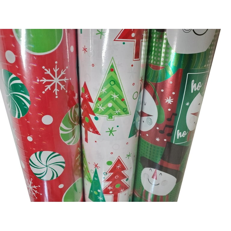 Kirkland Christmas Wrapping Paper / 4 Rolls Per Package / Various