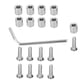 thumbnail image 3 of Kit de soporte de tornillos para cama calefactada juego de tornillos práctico y duradero para placa de ejes Y Mk3 llave espaciadora M3 para cama calefactada ANGGREK Otros, 3 of 8