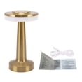 thumbnail image 2 of Lámpara De Mesa De Metal Vintage, Lámpara De Mesa Industrial Decorativa Con Interruptor Táctil Rústica Para Para Bar, 2 of 7