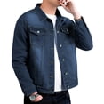 thumbnail image 2 of Chamarra De Mezclilla Para Hombre Shendy Vendy Con Bolsillos Denim, 2 of 4
