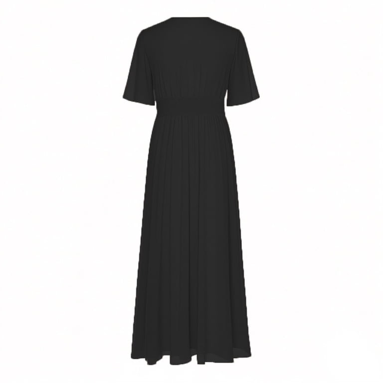 black chiffon dress plus size Plus Size One Shoulder Dress With Chiffon Cape In Black