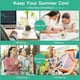 thumbnail image 3 of Hand Fan, Mini Table Fan, 3 Speeds Portable Personal Fan for Home Office, Outdoor, Travel, 3 of 4