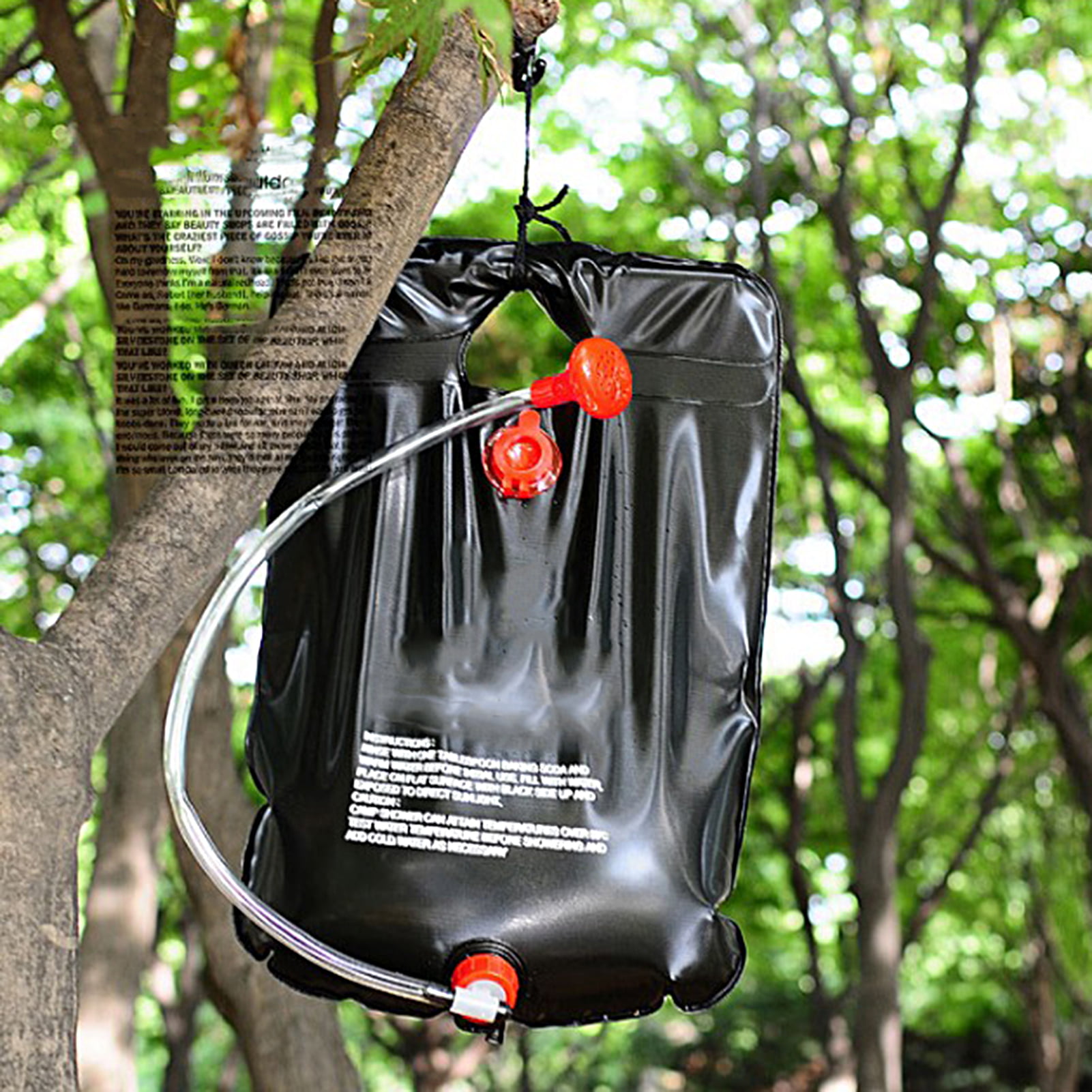 20L PVC Outdoor UV Resistant Camping Shower Bag - China Shower Bag and  Solar Shower Bag price