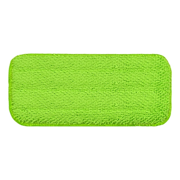 Reemplazo de almohadilla de fregona de microfibra, cabezal de fregona lavable en húmedo/seco, fibra fina para una limpieza superior, lavable a máquina, apto para alérgicos, se adapta a fregonas