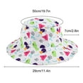 thumbnail image 4 of Husfou Baby Sun Hat, Summer Hats for Girls Boys UPF 50+ Toddler Beach Hat Kids Sun Hat for 6 months-5 years Wide Brim Children Caps Sun Protection, 4 of 6