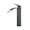 Black High, variant on Brushed Golden Basin Faucets Elegant Waterfall Bathroom Sink Faucet Single Lever Hole Deck Mount Brass Mixer Taps -Modern Design