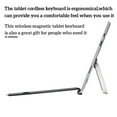 thumbnail image 3 of ZheElen Replacement for Microsoft Surface Pro3/4/5 Tablet Bluetooth Wireless Magnetic Ergonomic Keyboard, 3 of 8